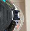 LS2 Storm 1 helmet chin mount installed for GoPro POV riding footage