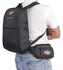 Guardian Gears Robin 30L laptop backpack with waterproof rain cover