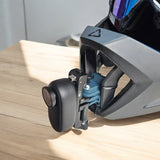 Leatt Enduro 4.0 helmet chin mount installed for GoPro trail riding footage
