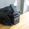 Leatt Gravity 8.0 helmet chin mount installed for GoPro downhill POV footage