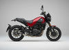 Barrel Outlaw 2.0 slip on exhaust for Benelli Leoncino 500 stainless steel performance motorcycle exhaust