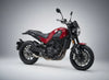 Barrel Outlaw 2.0 slip on exhaust for Benelli Leoncino 500 stainless steel performance motorcycle exhaust