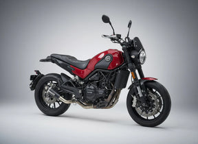Barrel Outlaw 2.0 slip on exhaust for Benelli Leoncino 500 stainless steel performance motorcycle exhaust