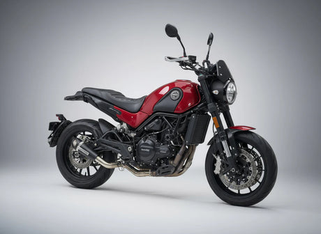 Barrel Outlaw 2.0 slip on exhaust for Benelli Leoncino 500 stainless steel performance motorcycle exhaust