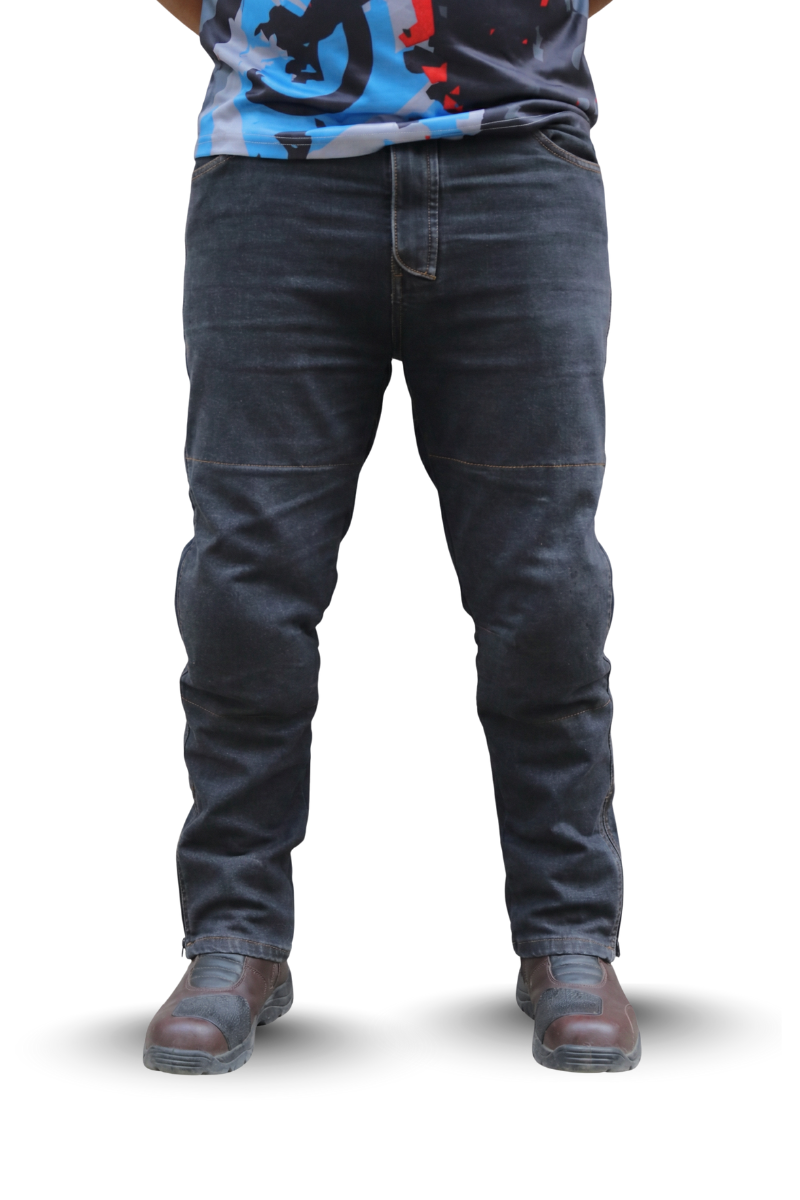 LoneRanger TRIBE dark grey motorcycle riding jeans

