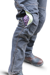 LoneRanger TRIBE dark grey motorcycle riding jeans

