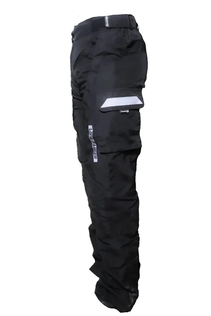 Lone Ranger Trojan Black Cordura Motorcycle Riding Trousers with Level 2 Armor