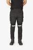 Lone Ranger Trotter Black Motorcycle Riding Trousers with Level 2 Armor and Tailbone Protector