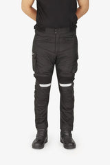 Lone Ranger Trotter Black Motorcycle Riding Trousers with Level 2 Armor and Tailbone Protector