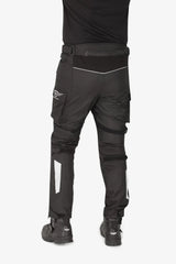 Lone Ranger Trotter Black Motorcycle Riding Trousers with Level 2 Armor and Tailbone Protector