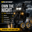 66BHP Valkyrie 120W Motorcycle Auxiliary LED Light 4.5 Inch
