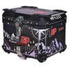 LGP 45L aluminium motorcycle top box with backrest

