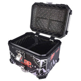 LGP 45L aluminium motorcycle top box with backrest

