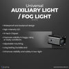 ZANA Fog Light ZFL-15 Universal LED Motorcycle Fog Lights with Bluetooth Controller, Dual Colour Lighting and CNC Aluminium Body | Legendary Custom