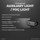 ZANA Fog Light ZFL-15 Universal LED Motorcycle Fog Lights with Bluetooth Controller, Dual Colour Lighting and CNC Aluminium Body | Legendary Custom