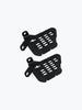 LEGUNDARY Custom bolster pillion footrest for Royal Enfield Guerrilla 450 black rear foot pegs