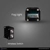 ZANA Fog Light ZFL-15 Universal LED Motorcycle Fog Lights with Bluetooth Controller, Dual Colour Lighting and CNC Aluminium Body | Legendary Custom