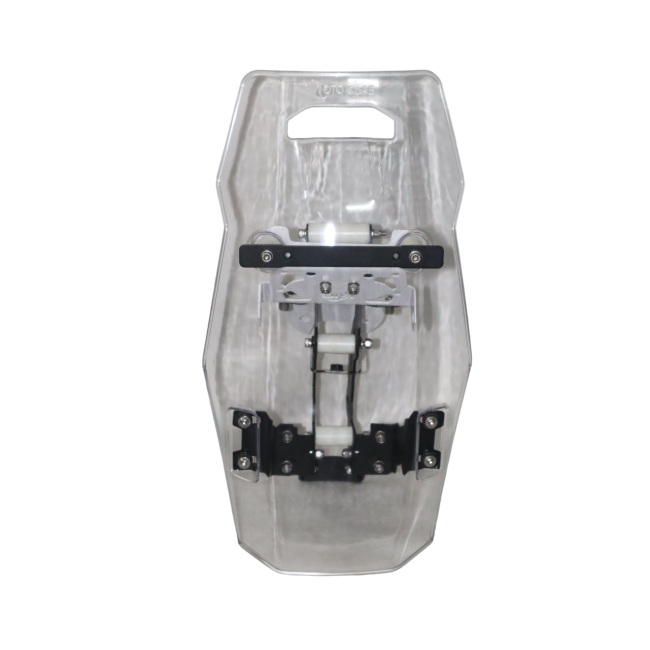 MotoCare Mantis Rally Tower Touring Windshield for Royal Enfield Himalayan 450

