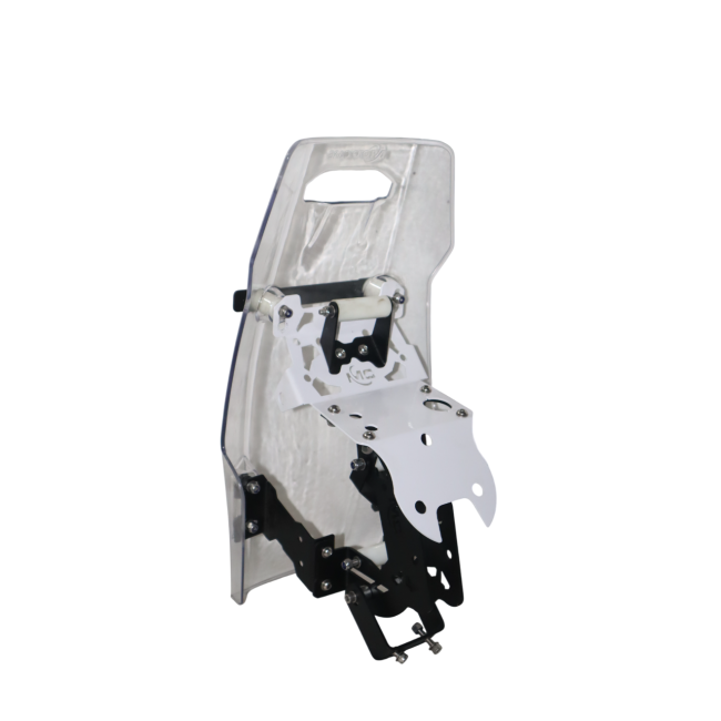 MotoCare Mantis Rally Tower Touring Windshield for Royal Enfield Himalayan 450

