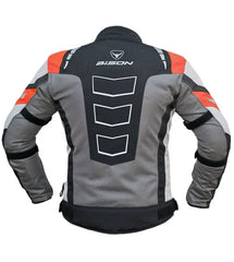Bison ProGear Masculine V2 grey red riding jacket
