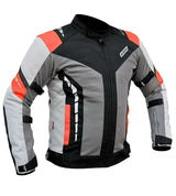 Bison ProGear Masculine V2 grey red riding jacket
