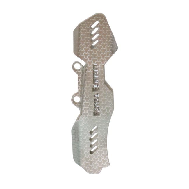 MotoCare master cylinder guard Himalayan 450 silver