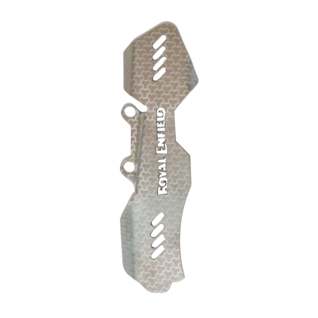MotoCare master cylinder guard Himalayan 450 silver