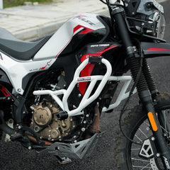 Moto Torque Max Pro Crash Guard White for Hero XPulse 210