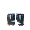 MOTOCARE ALUMINIUM 36 LITRE BLACK PANNIERS WITH SADDLE CLAMP
