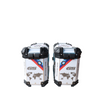 MOTOCARE ALUMINIUM 36 LITRE BMW GS SILVER PANNIERS WITH SADDLE CLAMP