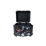 MOTOCARE ALUMINIUM 45 LITRE GRAPHIC BLACK GS ADVENTURE
