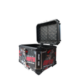 MOTOCARE ALUMINIUM 45 LITRE GRAPHIC BLACK MOTO GP