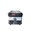 MOTOCARE ALUMINIUM 45 LITRE GRAPHIC WHITE BLACK SPEED GS