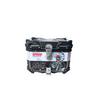 MOTOCARE ALUMINIUM 45 LITRE GRAPHIC WHITE BLACK SPEED GS