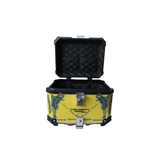 MOTOCARE ALUMINIUM 45 LITRE GRAPHIC YELLOW GET READY