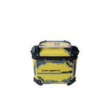 MOTOCARE ALUMINIUM 45 LITRE GRAPHIC YELLOW GET READY