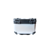 MOTOCARE ALUMINIUM 55 LITRE MX SILVER TOP BOX