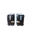 MOTOCARE ALUMINIUM MX 36 LITRE BLACK PANNIERS WITH SADDLE CLAMP