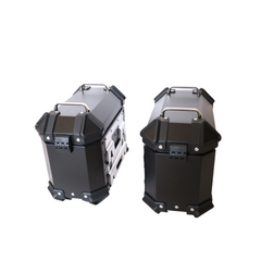 MOTOCARE ALUMINUM SIDE BOX - 18 LITERS