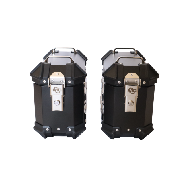 MOTOCARE ALUMINUM SIDE BOX - 18 LITERS