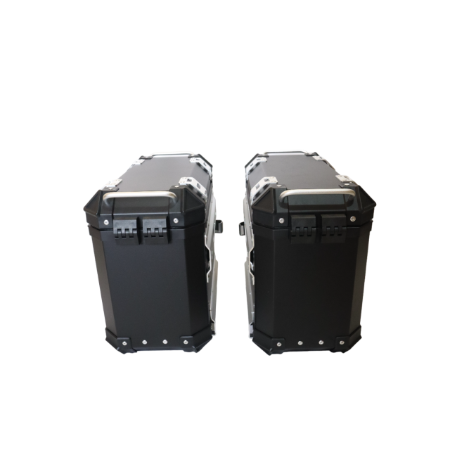 MOTOCARE ALUMINUM SIDE BOX - 35 LITERS