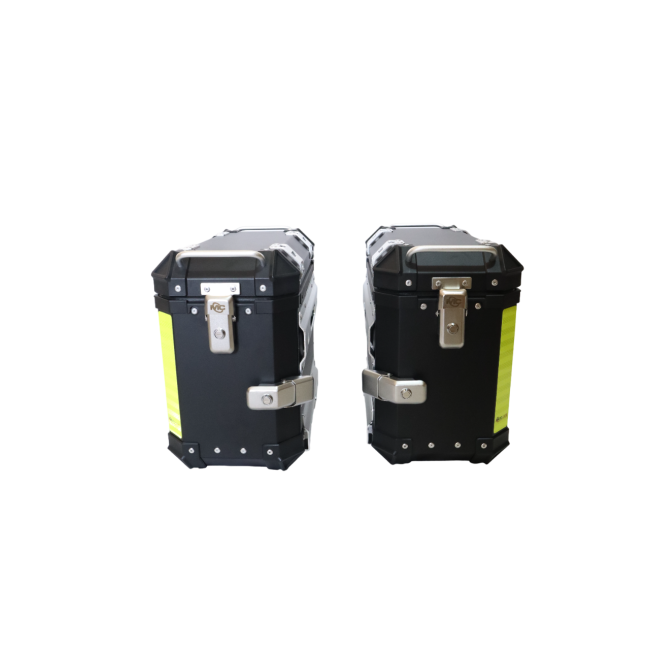 MOTOCARE ALUMINUM SIDE BOX - 35 LITERS