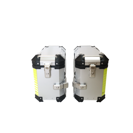 MOTOCARE ALUMINUM SIDE BOX - 35 LITERS