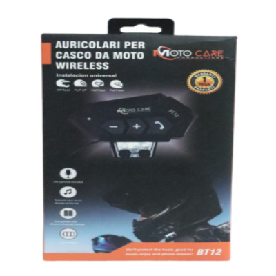 MOTOCARE WIRELESS BLUETOOTH FOR HELMETS (B12)