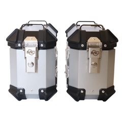 MOTOCARE ALUMINUM SIDE BOX - 18 LITERS