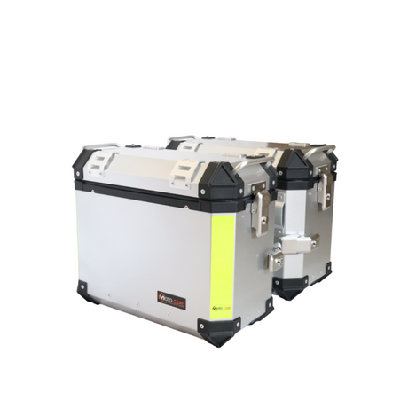 MOTOCARE ALUMINUM SIDE BOX - 35 LITERS