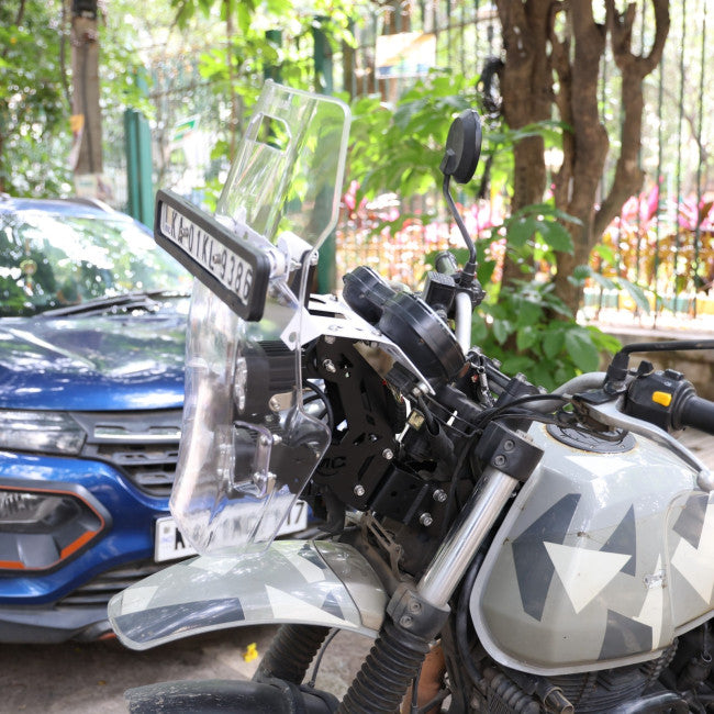 MotoCare Mantis Rally Tower Windshield Himalayan 411