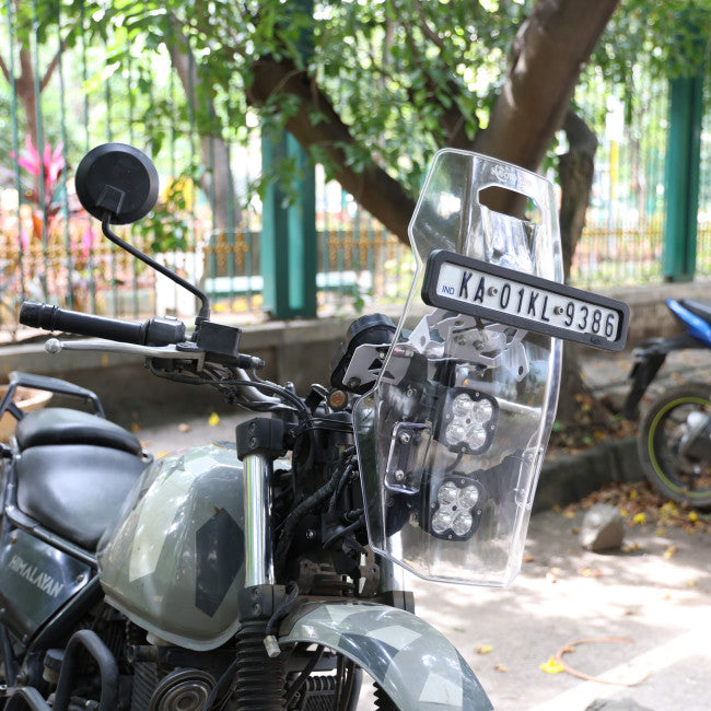 MotoCare Mantis Rally Tower Windshield Himalayan 411
