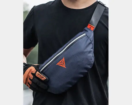 MOTOWOLF CHEST BAG BLUE 0713