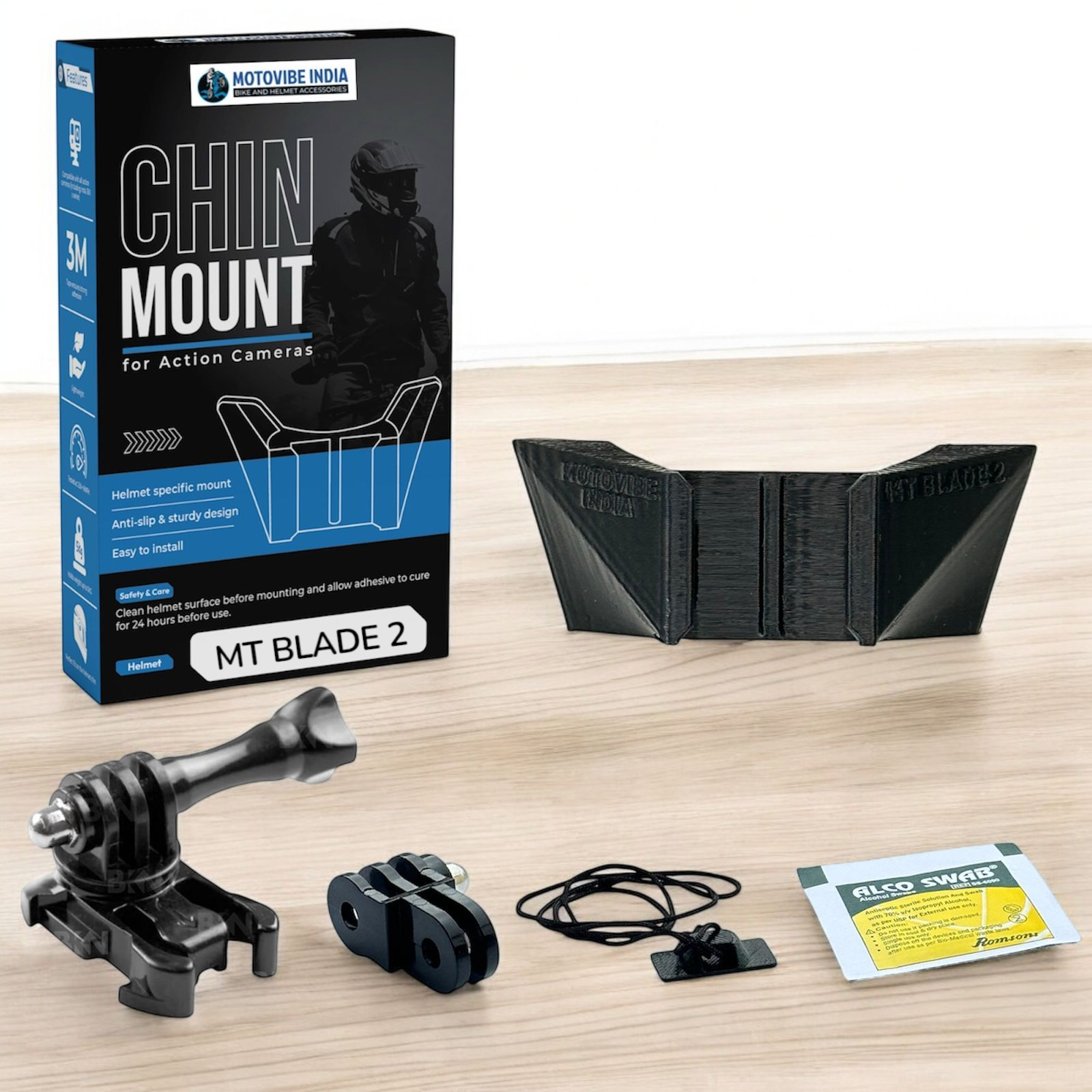 MT Blade 2 chin mount for GoPro camera